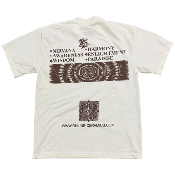 Cactus Jack x Online Ceramics Utopia T-Shirt Travis Scott Tee 2XL XXL - NEW - Picture 2 of 7